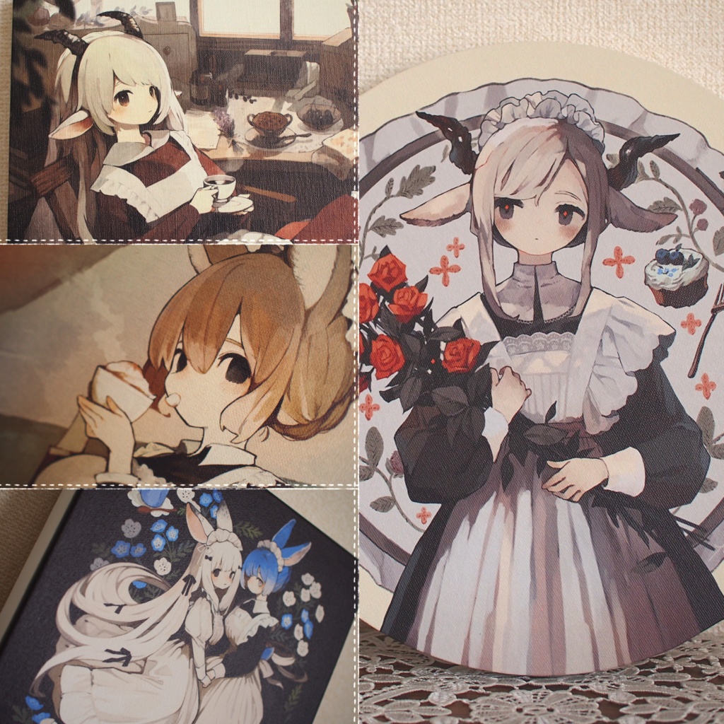 【受注販売】サイン入りキャンバスプリント4種