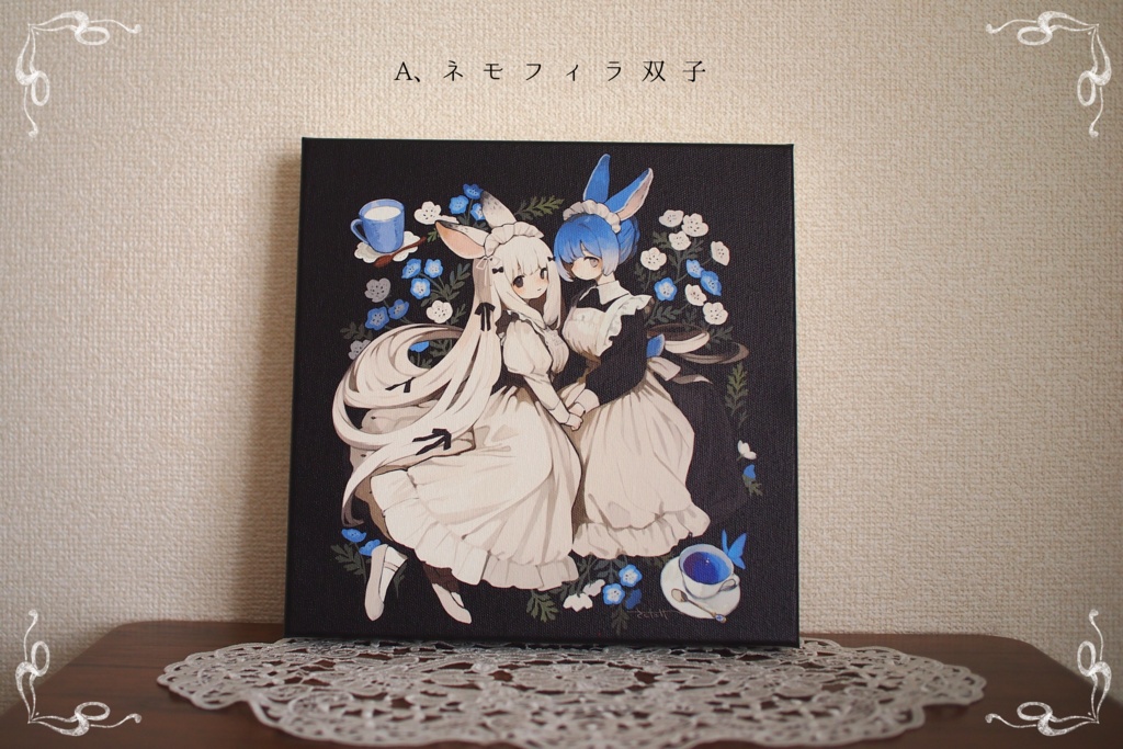 【受注販売】サイン入りキャンバスプリント4種