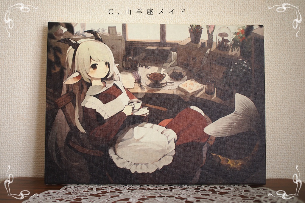 【受注販売】サイン入りキャンバスプリント4種