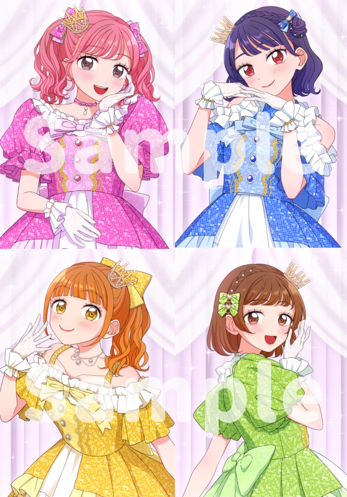 PurePuréeトレカセット プリンセス衣装