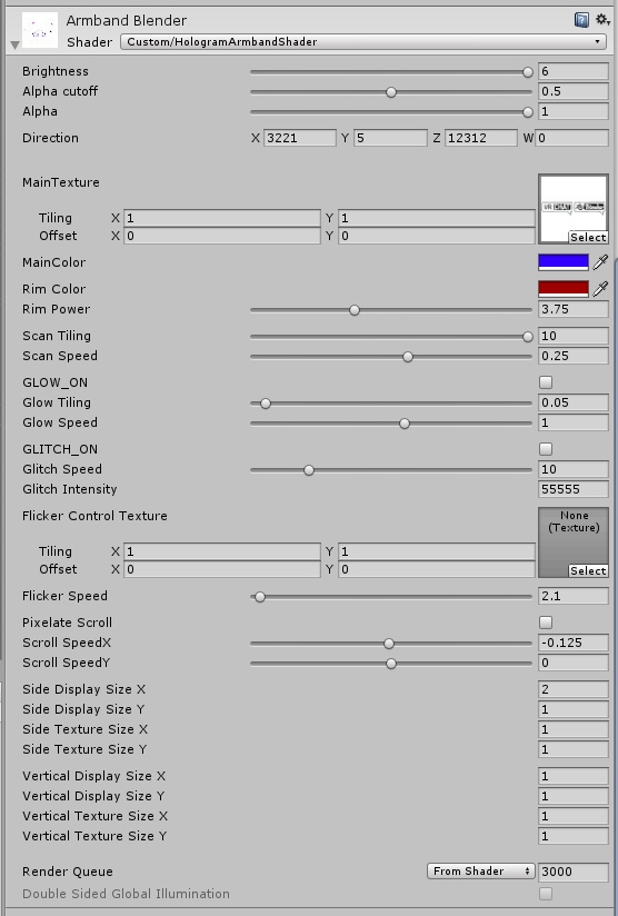 HologramArmbandShader