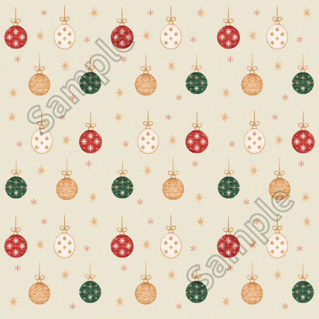 【福音】クリスマス|和の色のデザインペーパー 5種