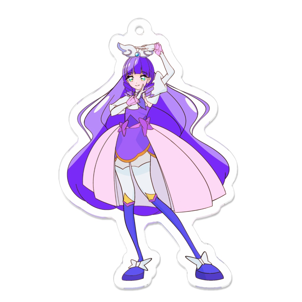 こころ＋トビラ開く〜🎵キュアノーブル💜