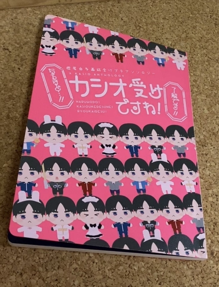 カシオ総受けプチアンソロジー「なるほど…!!カシオ受けですね!了解です!!」※ノベルティなし