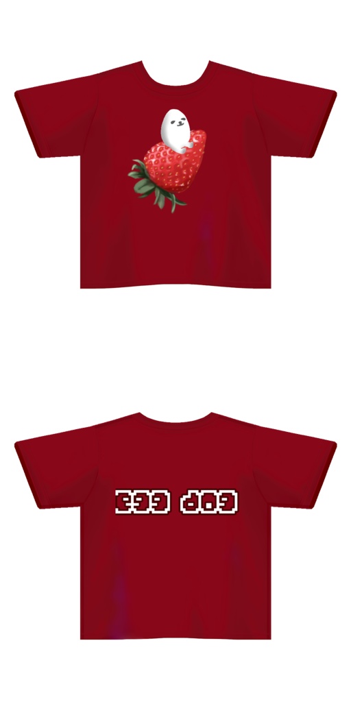 【vroid】egg dog Ｔシャツ