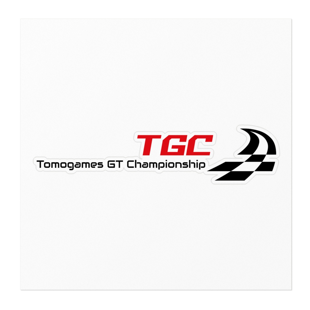 第1段 TomoGamesGTChampionshipステッカー