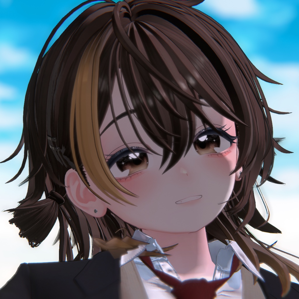 【無料】シンプル丸ピアス