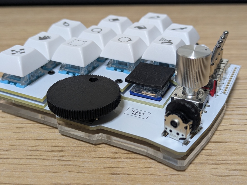 【自作キーボードキット】MultipleGlove