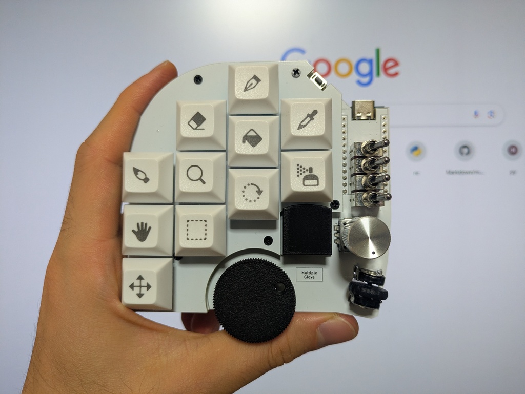 【自作キーボードキット】MultipleGlove