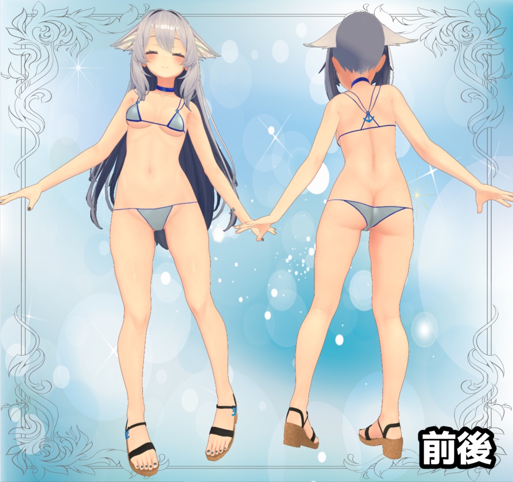 【桔梗ちゃん用】⚓アンカービキニ⚓