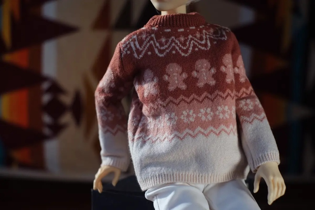 【YIYI】ドール用セーター MSD/SD13 ドール服 クリスマス