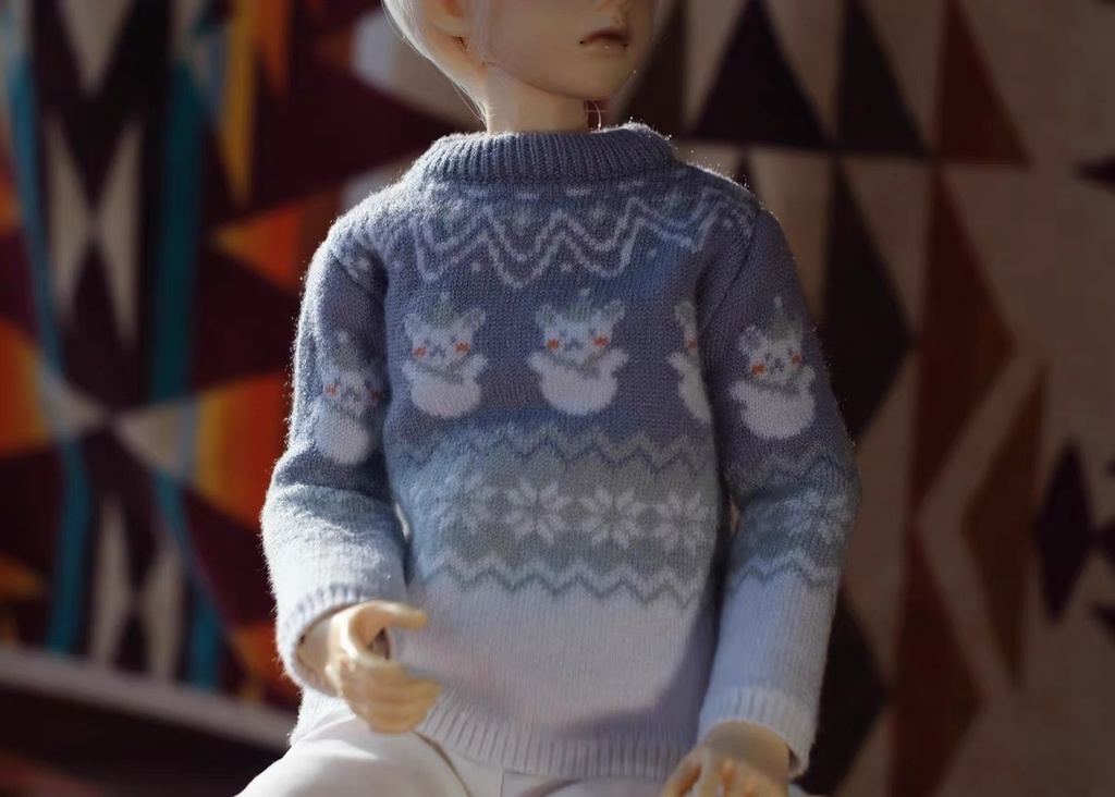 【YIYI】ドール用セーター MSD/SD13 ドール服 クリスマス