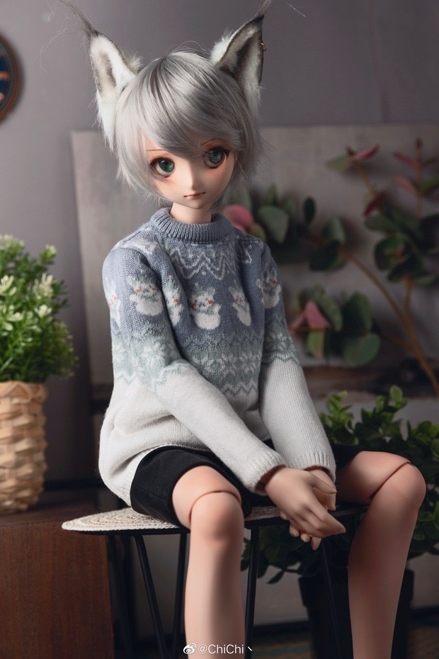 【YIYI】ドール用セーター MSD/SD13 ドール服 クリスマス