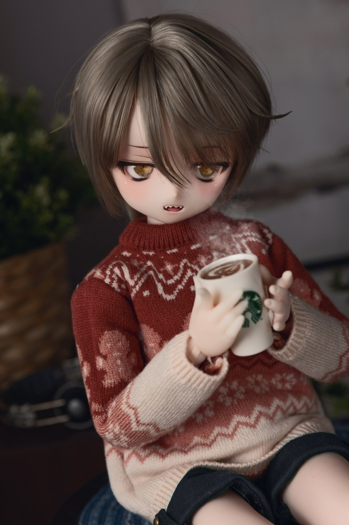 【YIYI】ドール用セーター MSD/SD13 ドール服 クリスマス