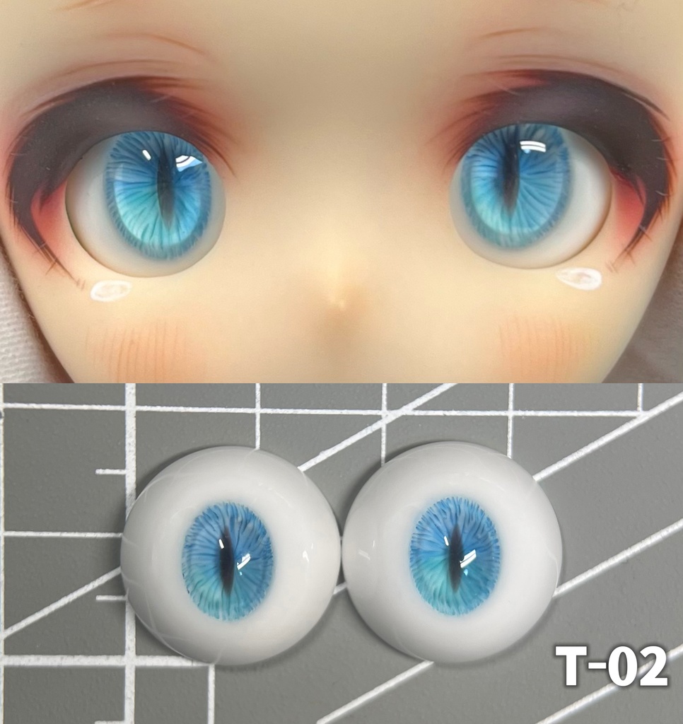 【YIYI】ドールアイ 16mm/18mm22mm/24mm レジンアイ