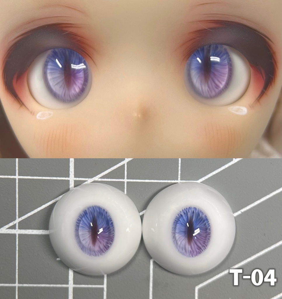 【YIYI】ドールアイ 16mm/18mm22mm/24mm レジンアイ
