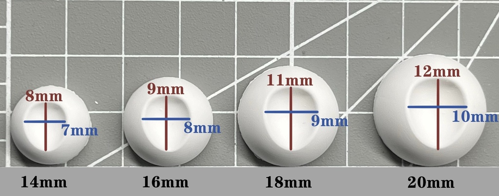 【YIYI】ドールアイ 14mm在庫現物 レジンアイ BJD MDD