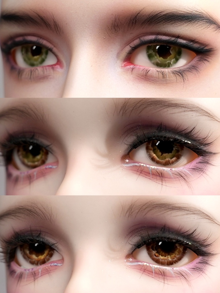 【YIYI】ドールアイ 16mm 数量限定レジンアイ BJD