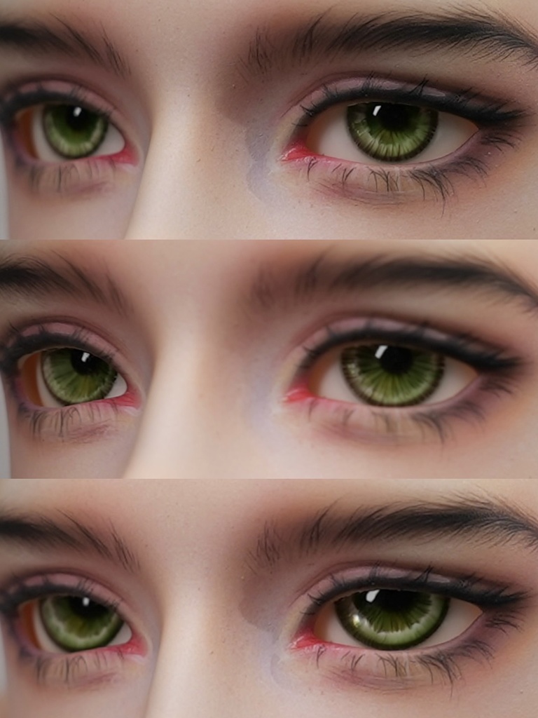 【YIYI】ドールアイ 16mm 数量限定レジンアイ BJD