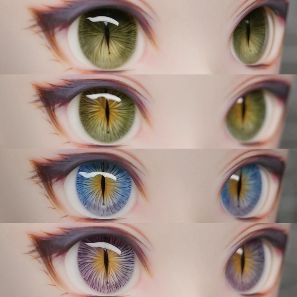 【YIYI】ドールアイ【兽】数量限定20mmレジンアイ BJD MDD