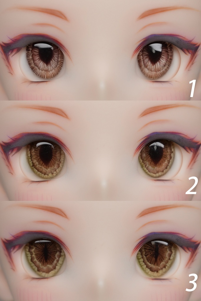 【YIYI】ドールアイ 数量限定22mmレジンアイ BJD MDD