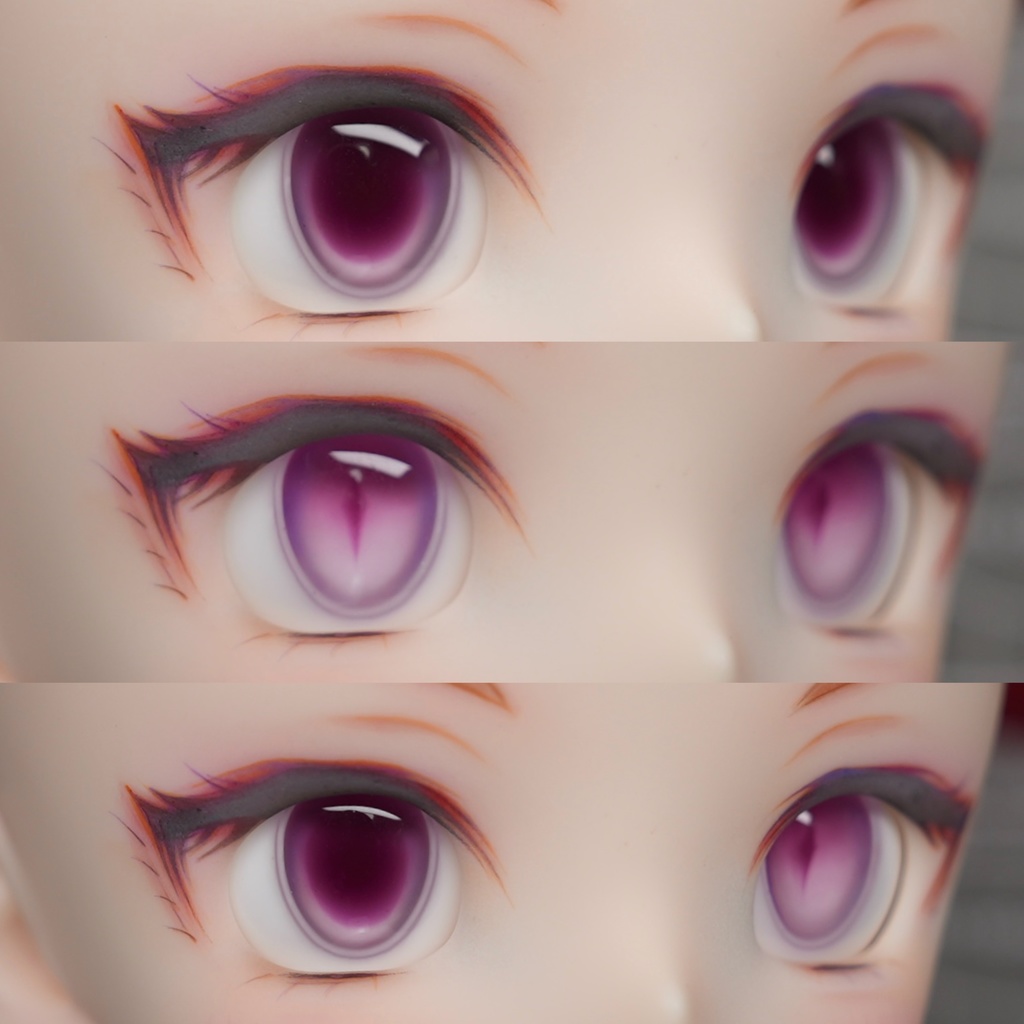 【YIYI】ドールアイ 数量限定18mm二組セット レジンアイ BJD MDD