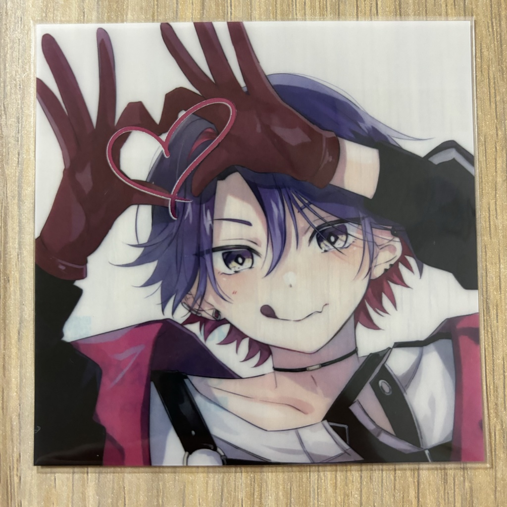 【非公式】箔押し半透明カード 渡会雲雀/ローレン・イロアス