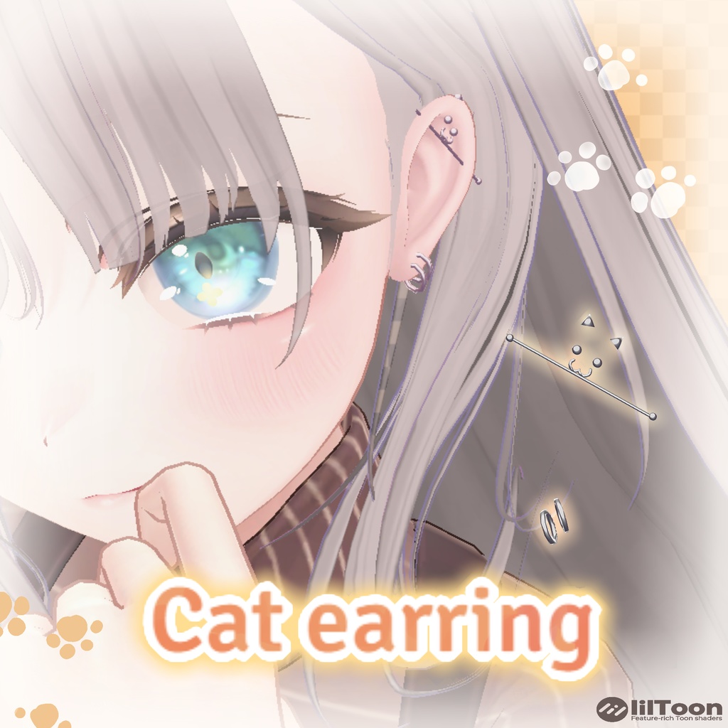 Cat Earring