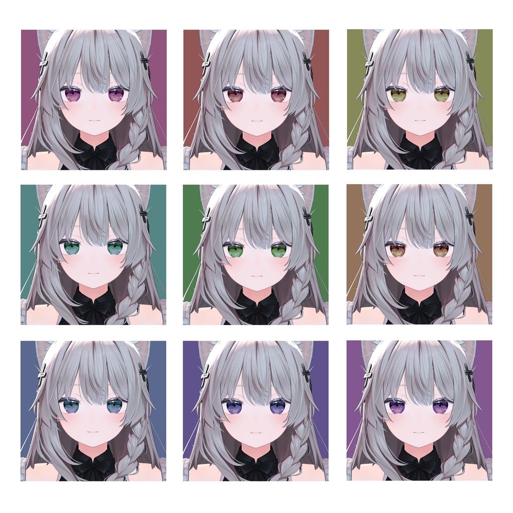 【25アバター対応】ドールズアイテクスチャ