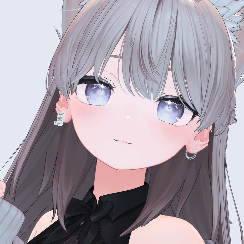 かわいい天使ピアス【9アバター】