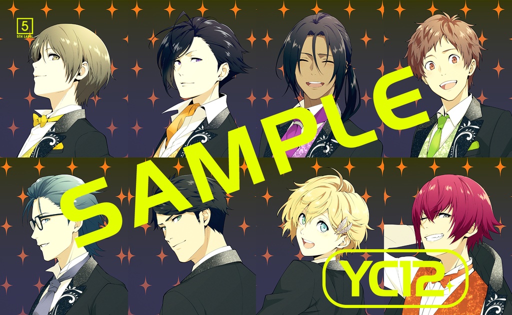 YC12 「夢色キャスト」バースデーイラスト高解像度PNGデータ Ver.2