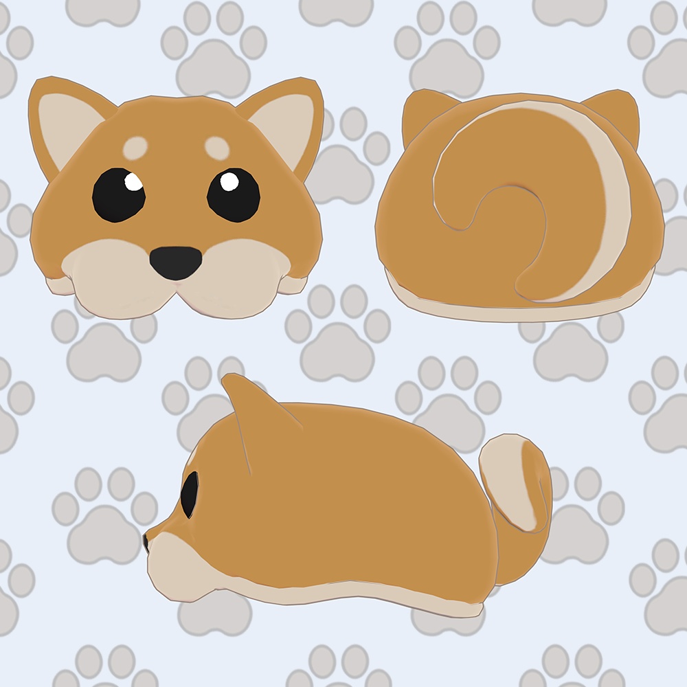 もちもち柴犬帽子