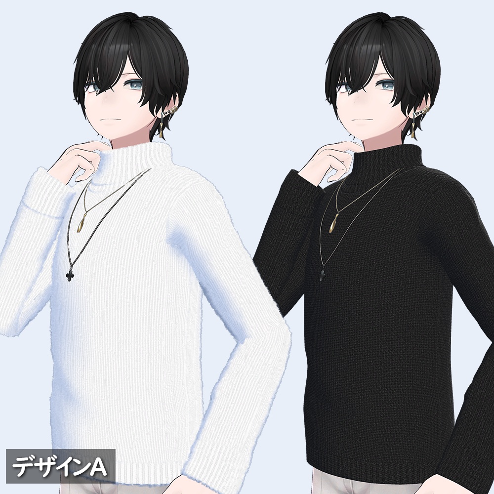 【碼希対応】セーター4種セット&ロングTシャツ