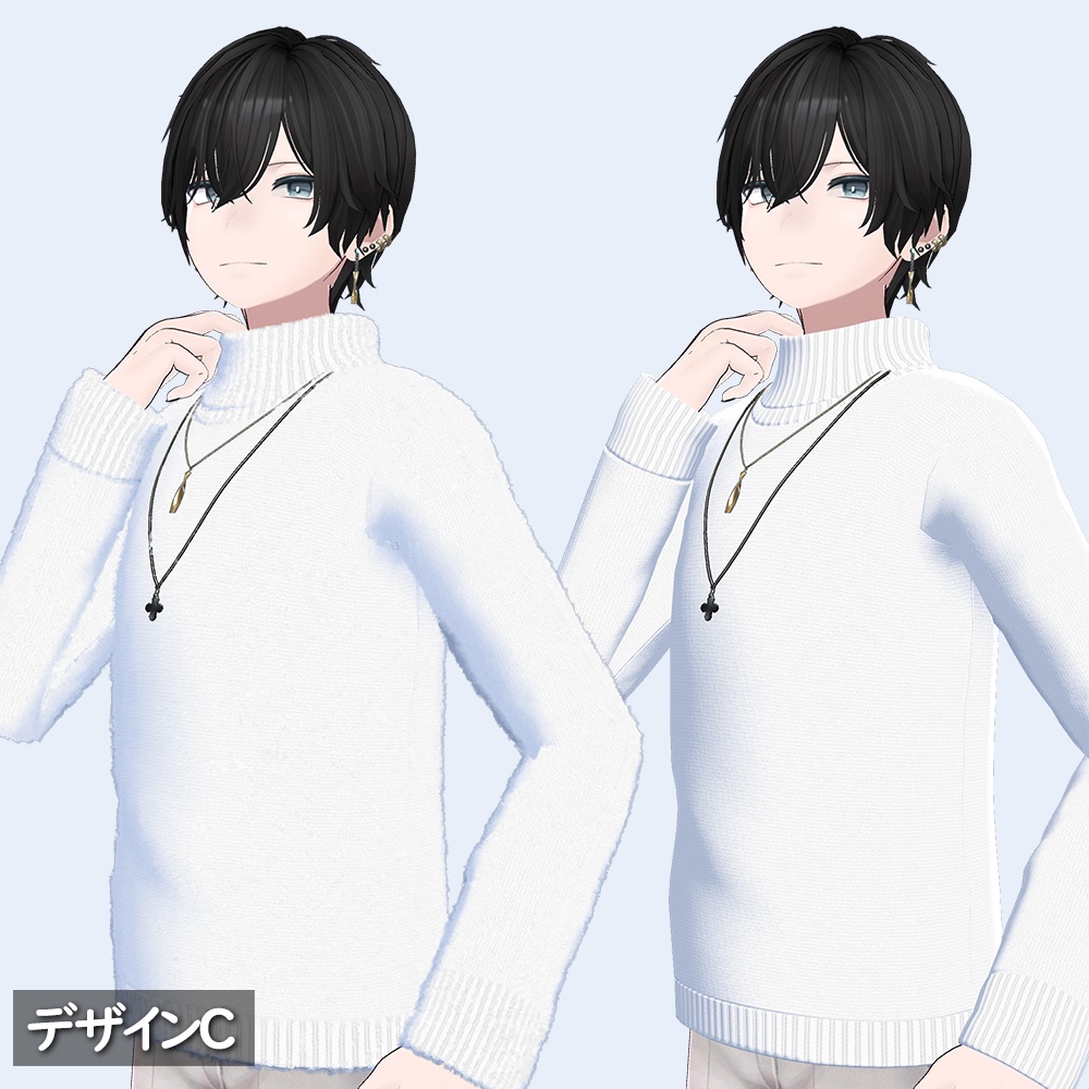 【碼希対応】セーター4種セット&ロングTシャツ