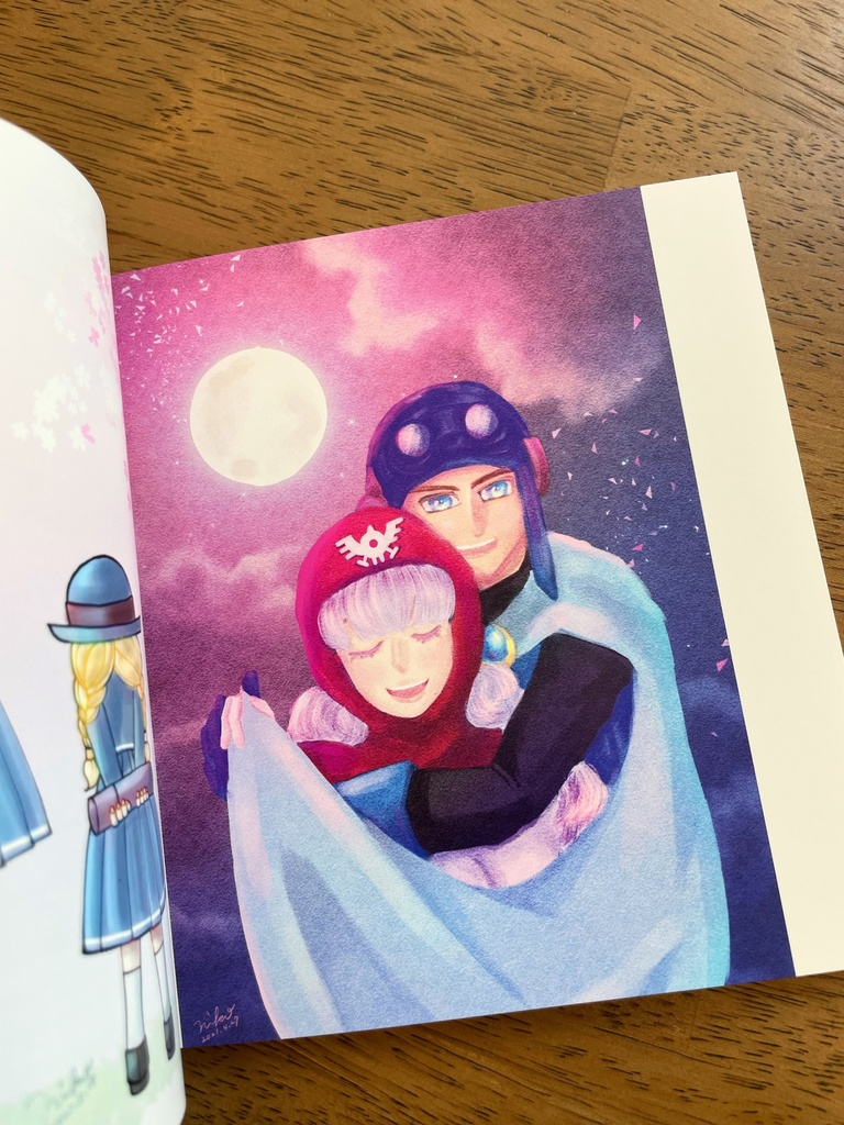 DQ5中心イラスト本「lapis ⅱ」