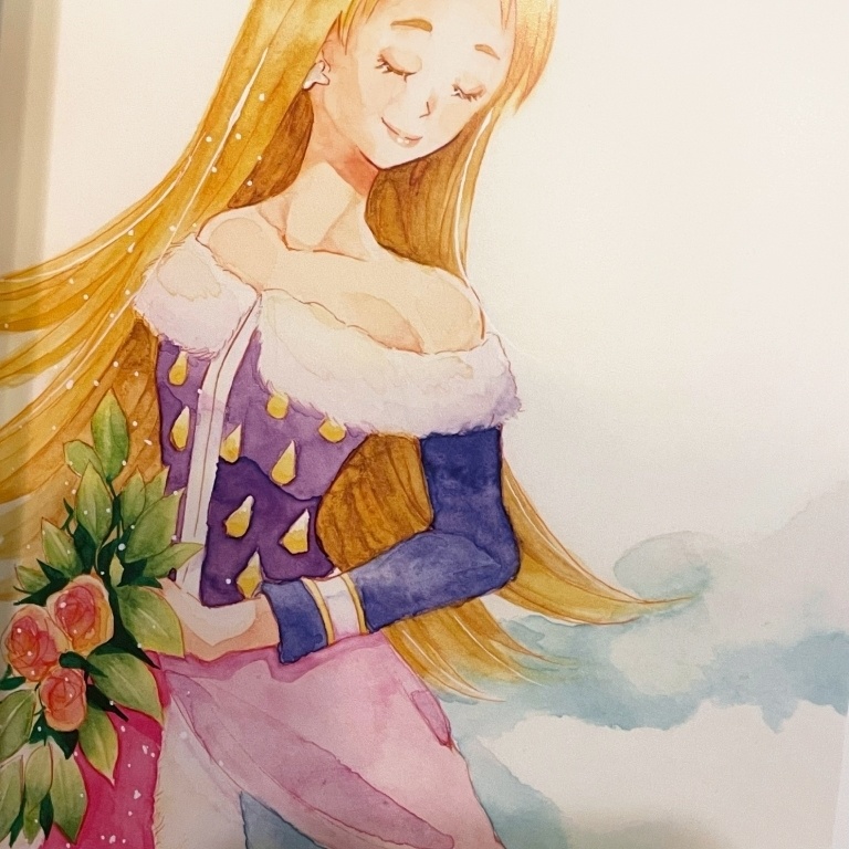 【1/15再頒】DQ水彩ファンアート集「ものがたりのそばで」