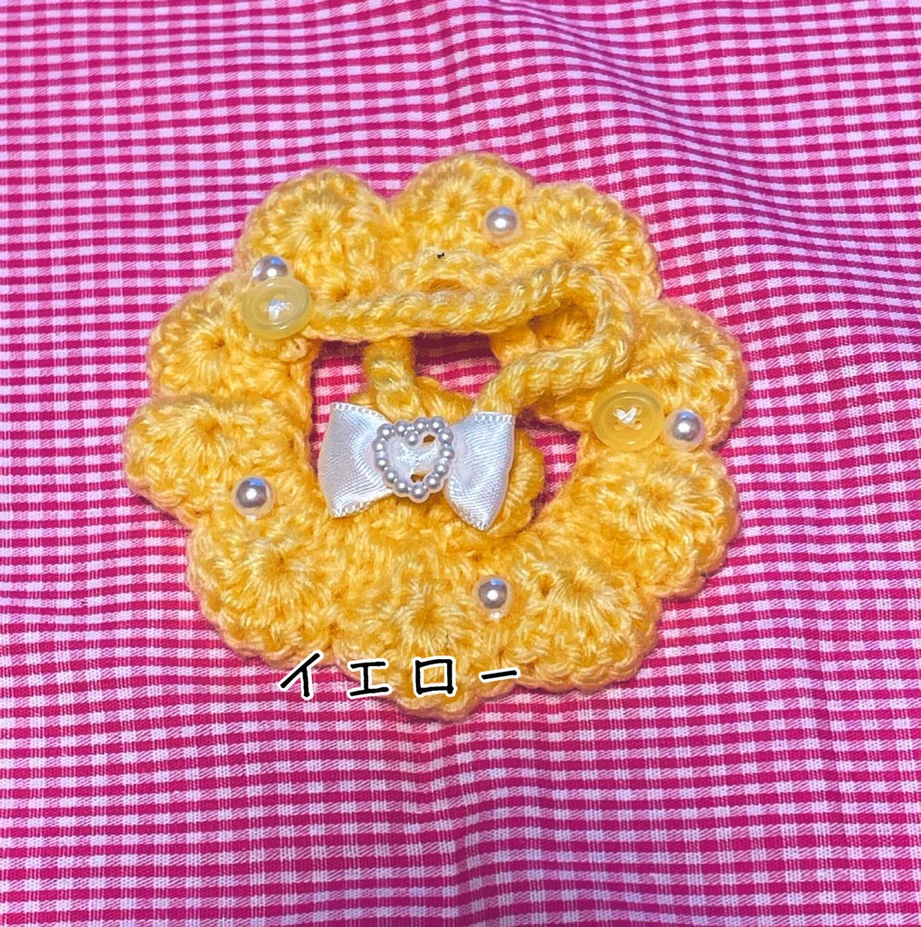 ジャンバースカートミニサイズ用パールアレンジ