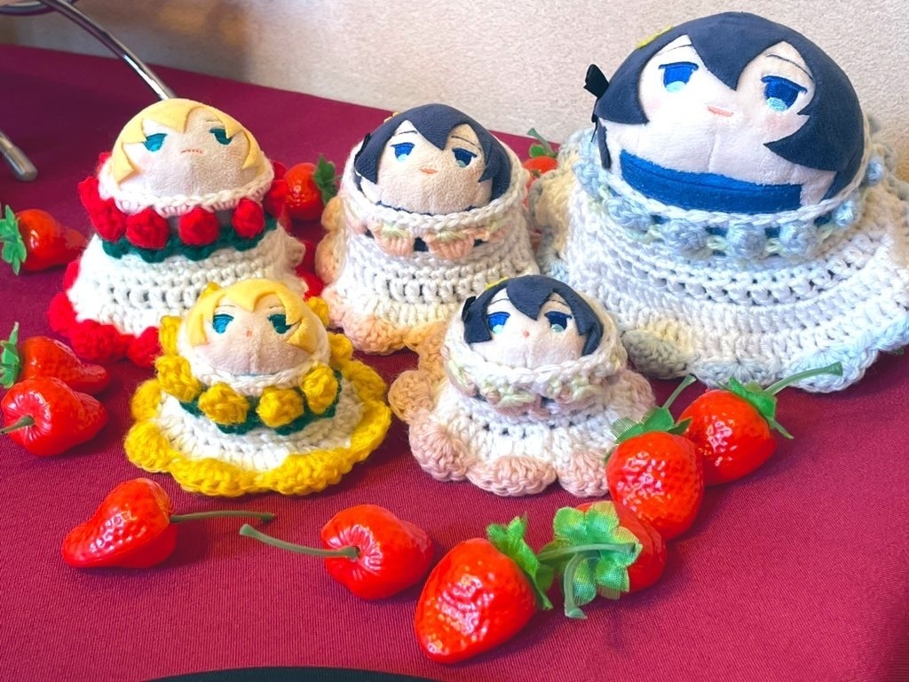 春のお花ワンピース ミニサイズ