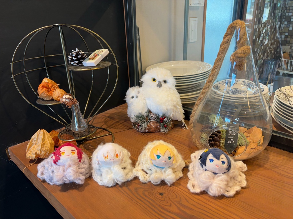ふわもこモヘアケープ　おもちサイズ