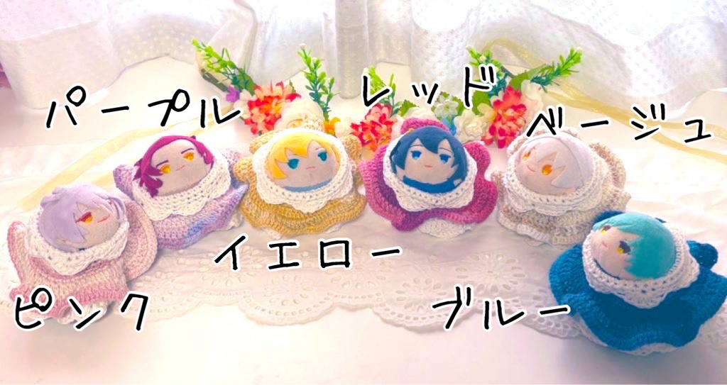 金魚の花びらわんぴ こもちサイズ