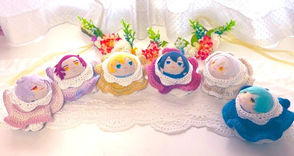 金魚の花びらわんぴ　おもちサイズ