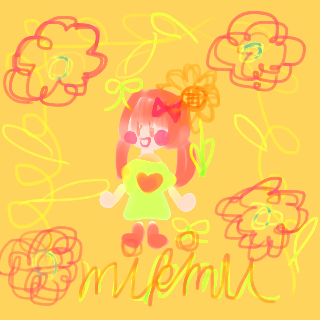 ゆるキャラ♡イラスト♡アクリルキーホルダー