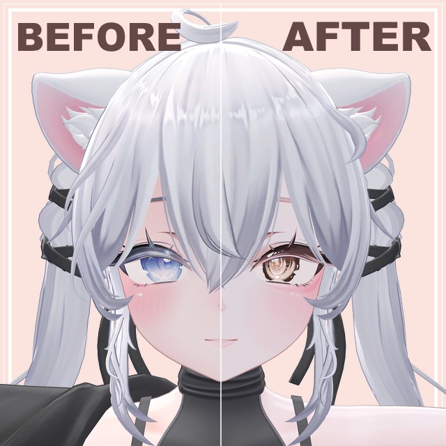 【Sio】Sheer Makeup + Glass Eye Texture