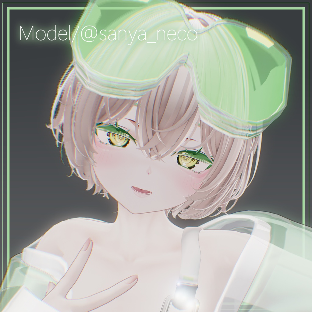 【Sio】Sheer Makeup + Glass Eye Texture