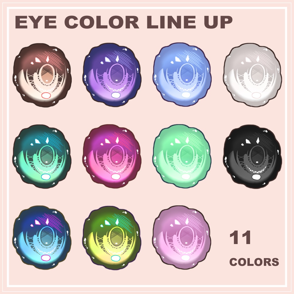【Sio】Sheer Makeup + Glass Eye Texture