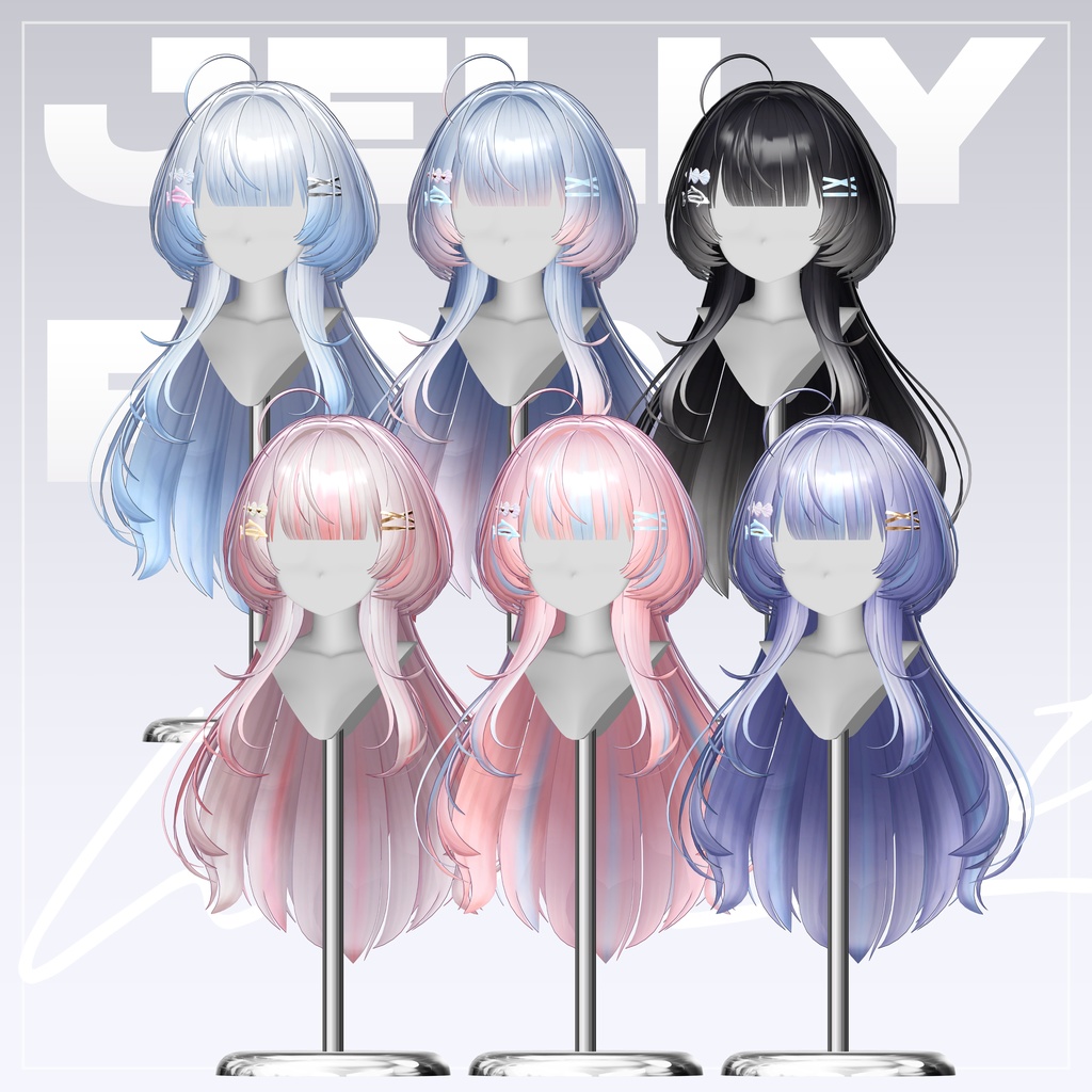 ♡⑅ Jelly_Pop Hair ⑅♡