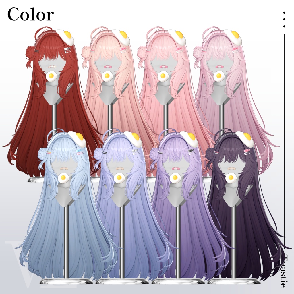 ♡⑅ Toastie Hair ⑅♡