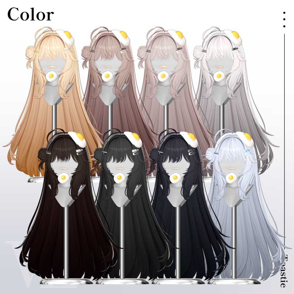 ♡⑅ Toastie Hair ⑅♡