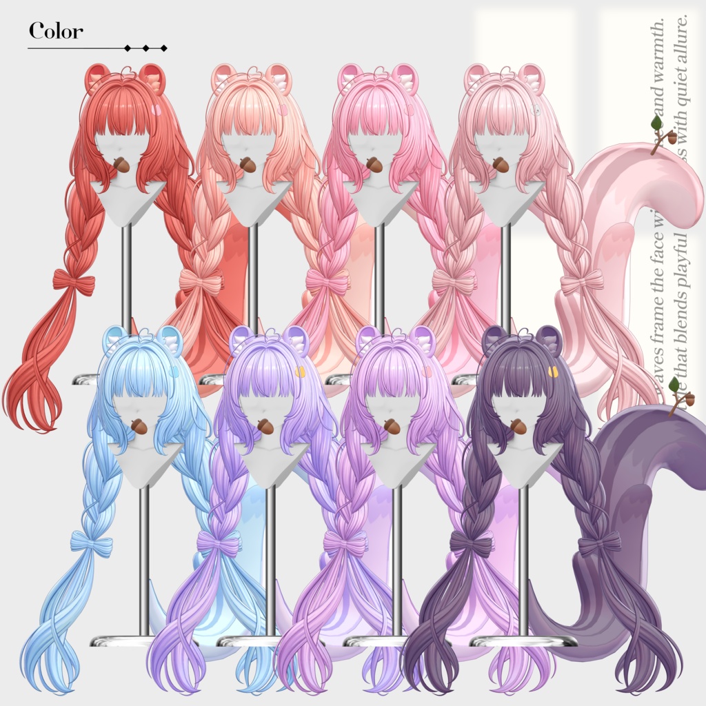 ♡⑅ Momong Hair ⑅♡