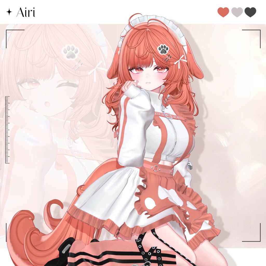 【✦ Release_Sale_中 ✦】 ♡⑅ Woofy Hair ⑅♡